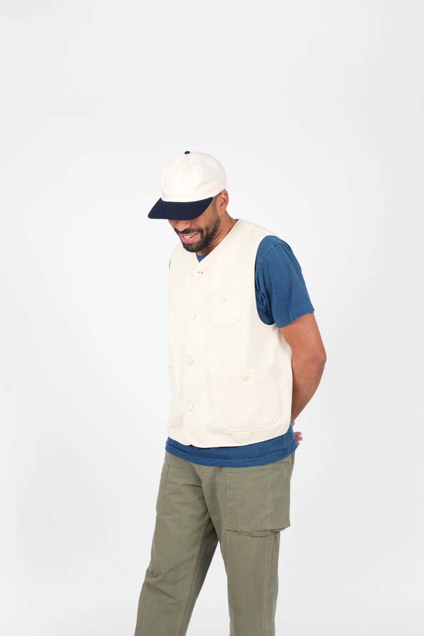 Knit Vest - Off White