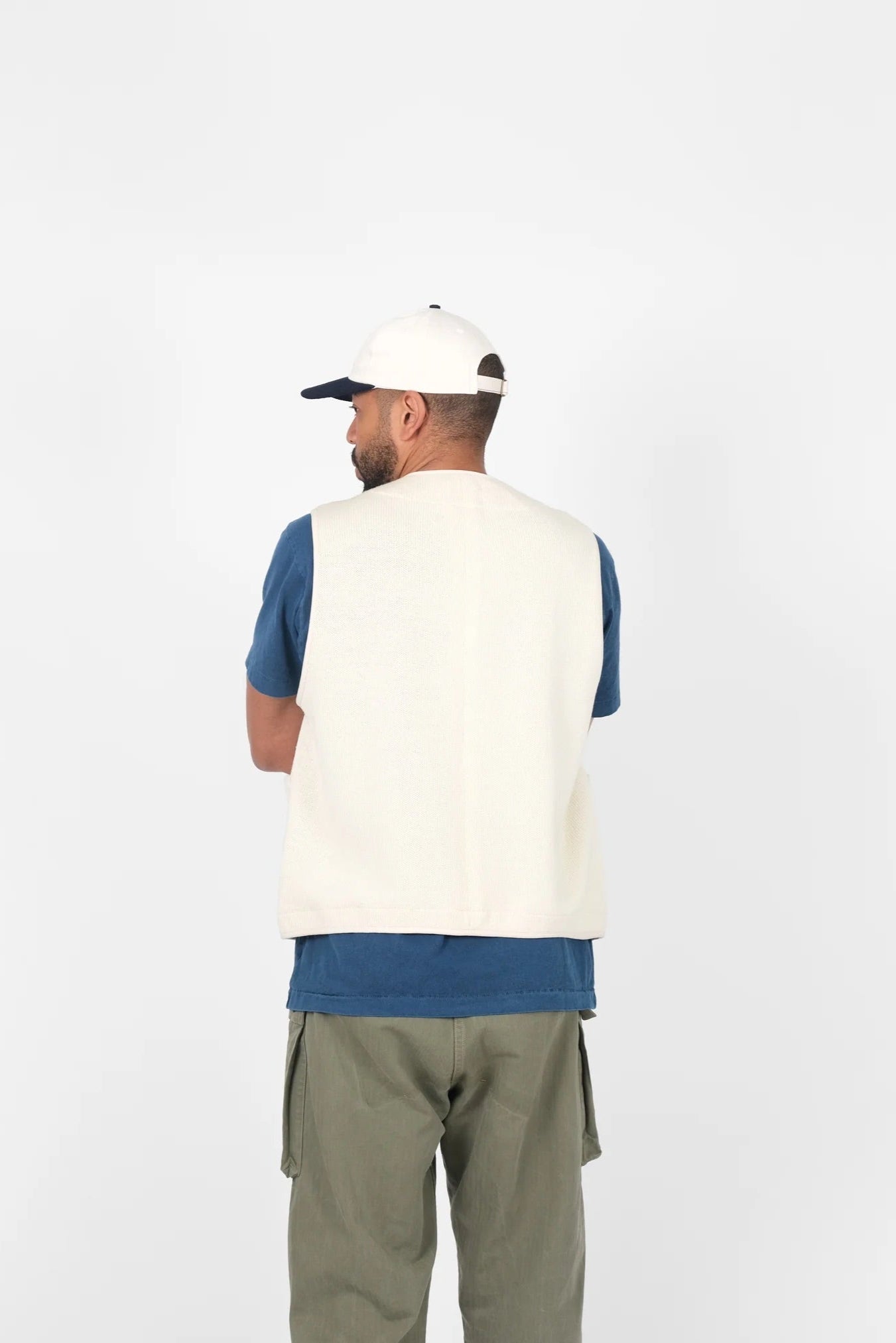 Knit Vest - Off White