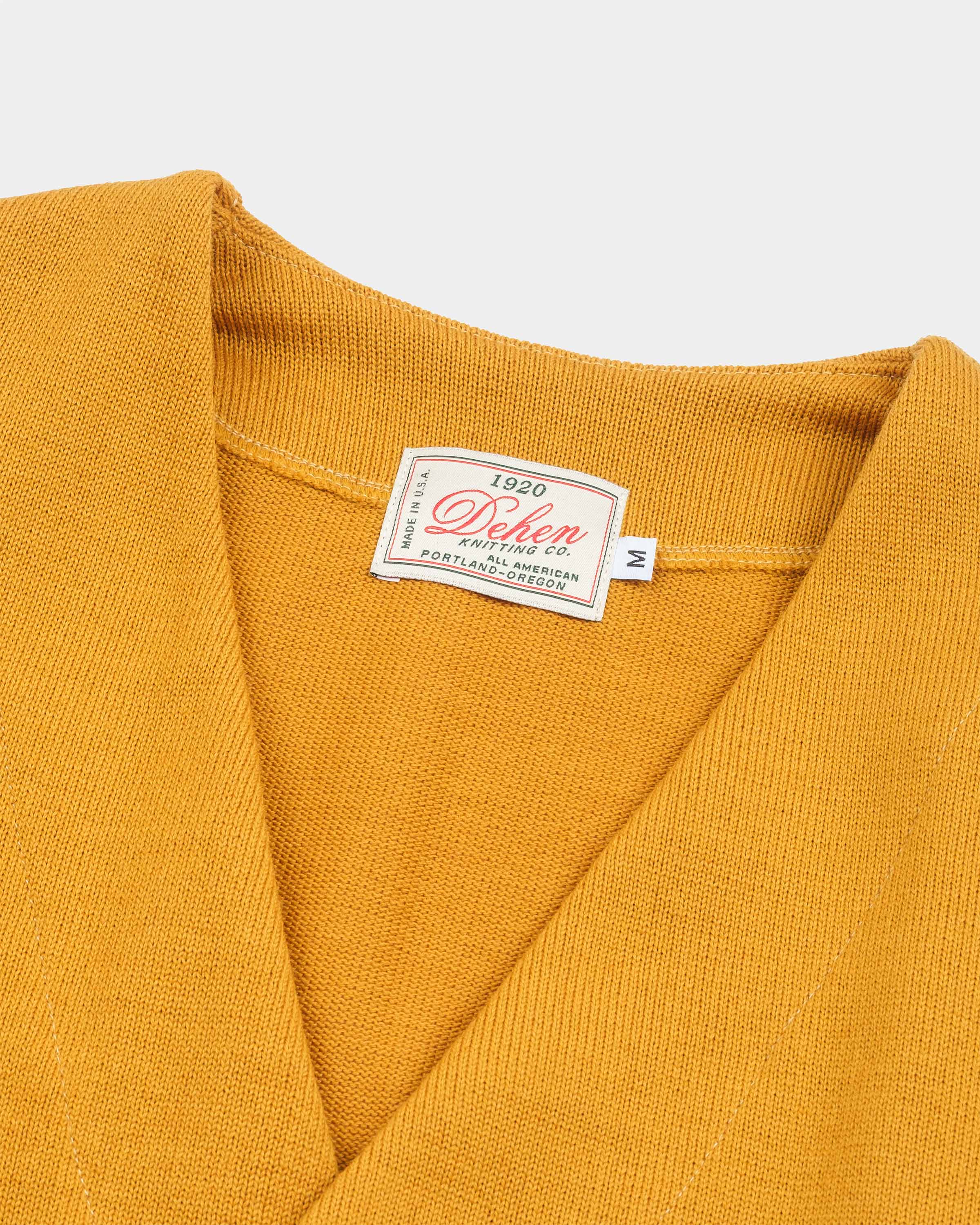Spring Slouchy Cardigan - Old Gold