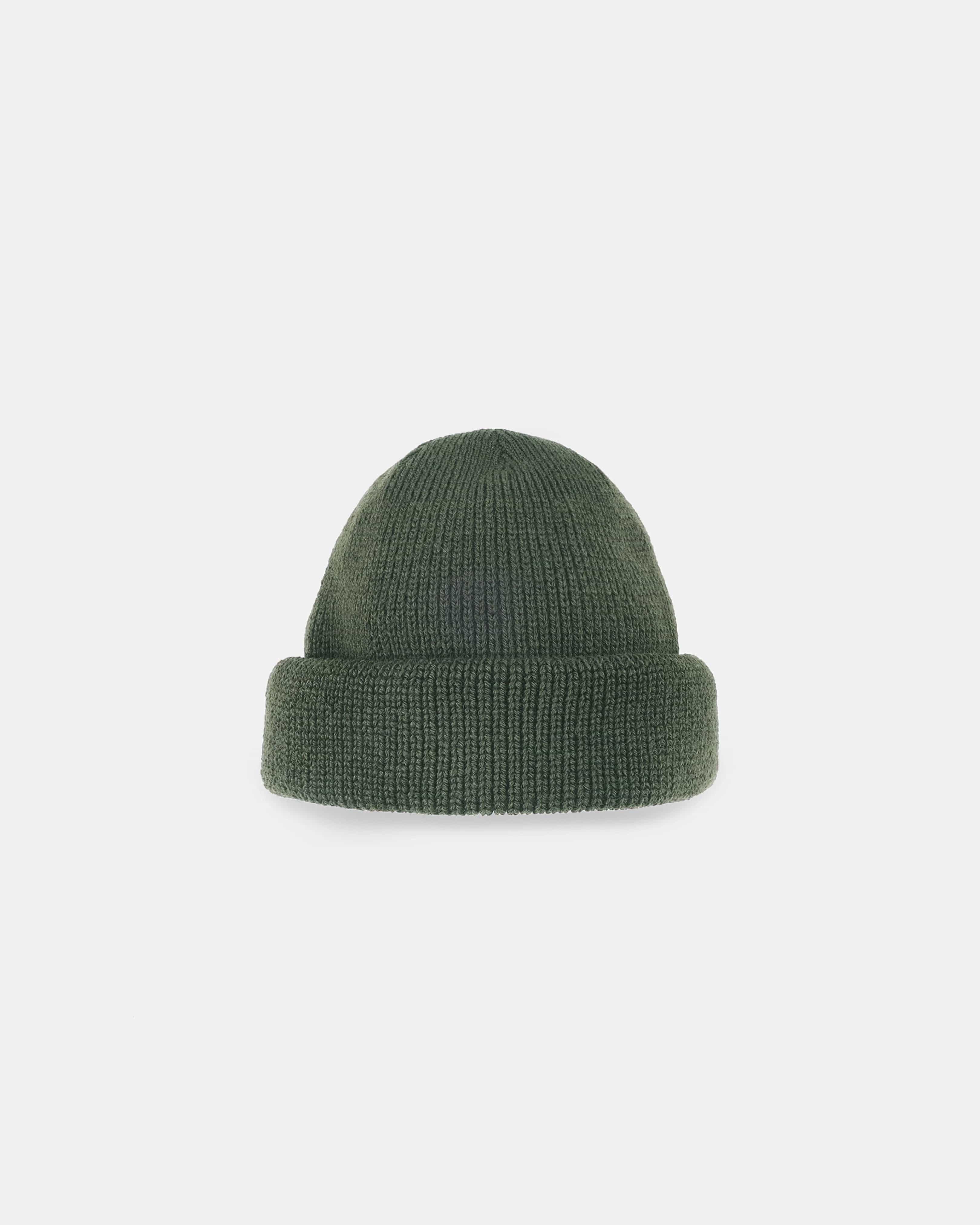 Wool Knit Watch Cap - Spruce