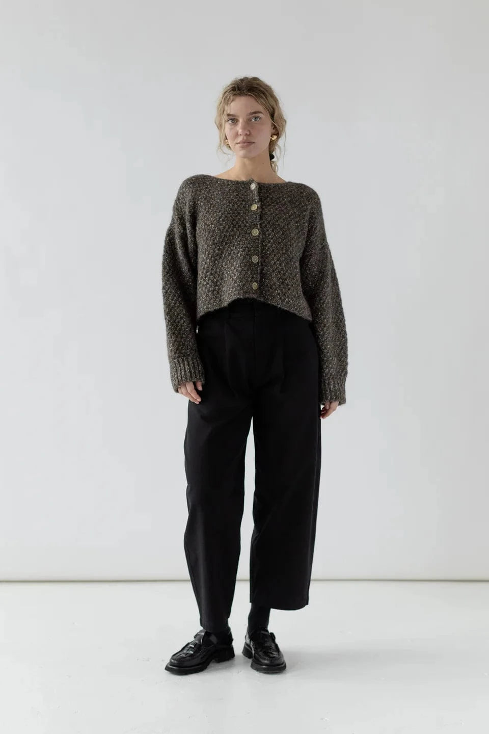 Quinn Cardigan - Charcoal