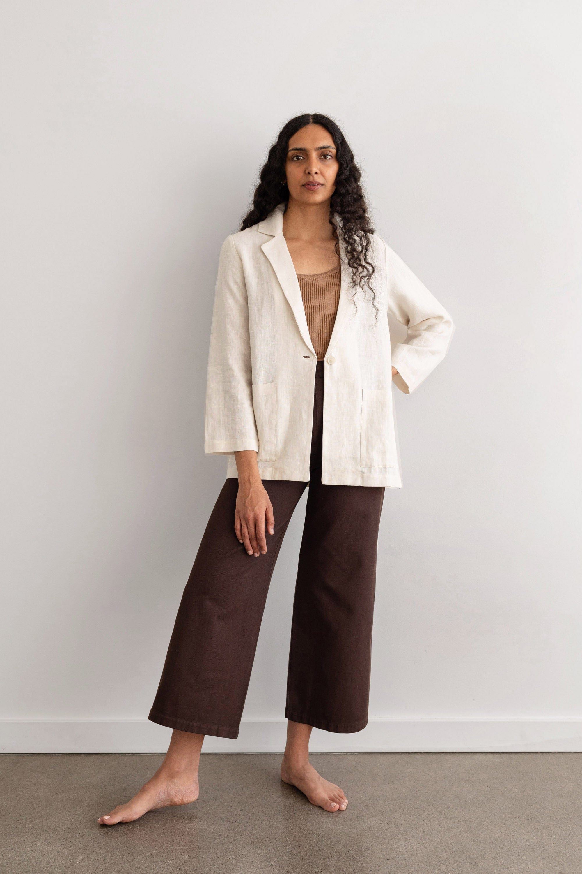 Everyday Blazer - Salt