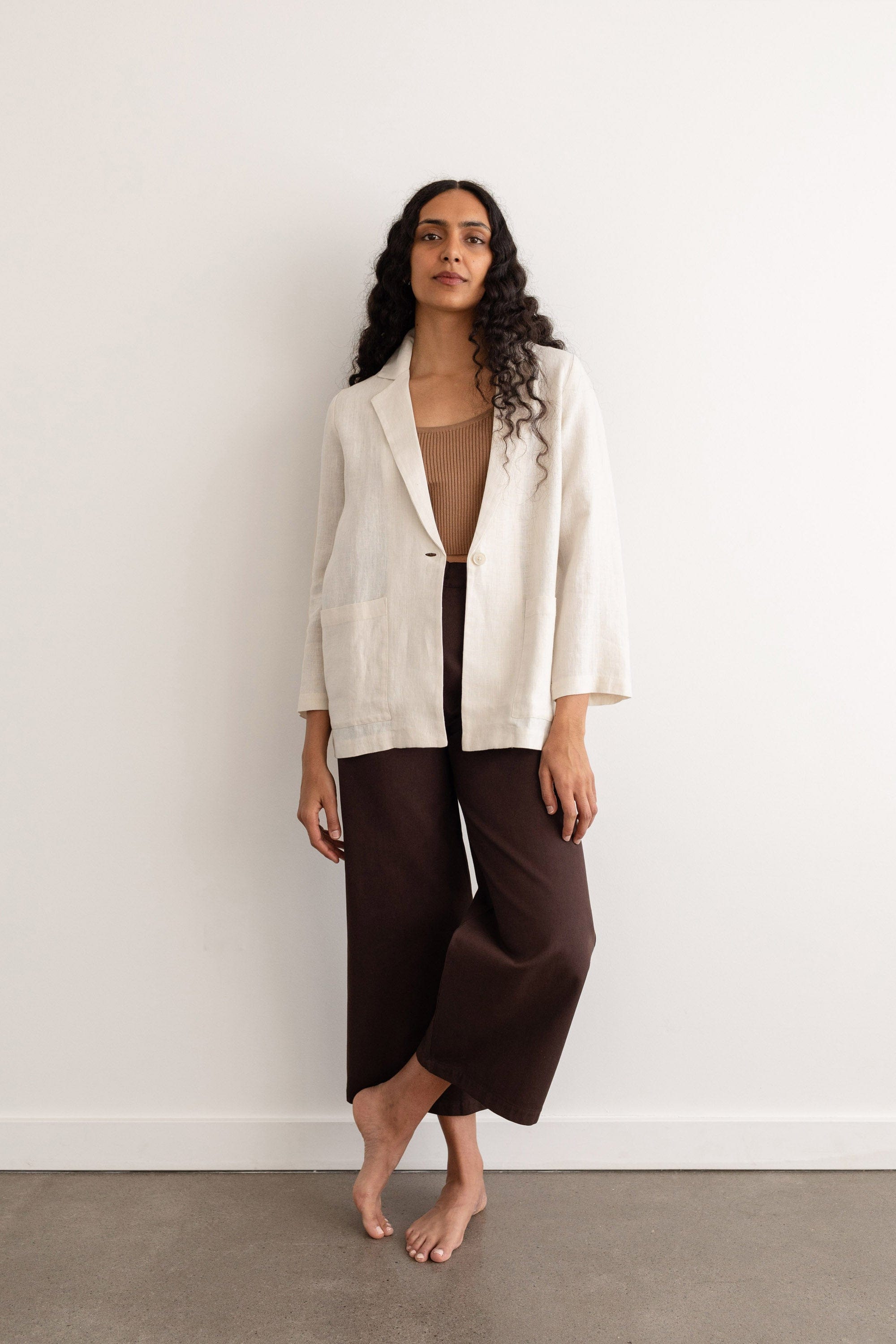 Everyday Blazer - Salt