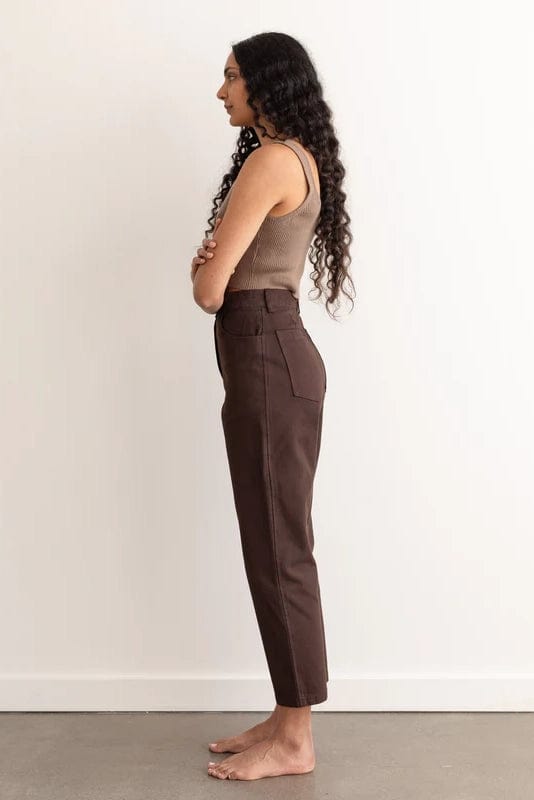 Narrow Trouser - Walnut