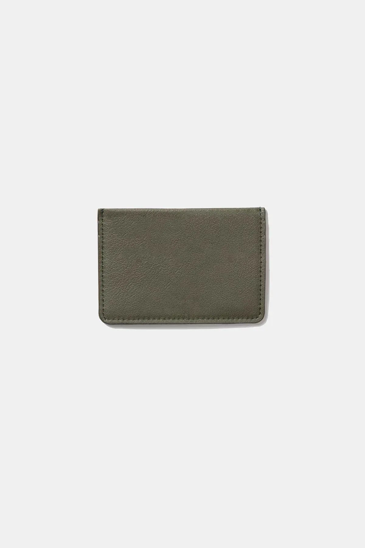 Fold Card Holder - Dark Green