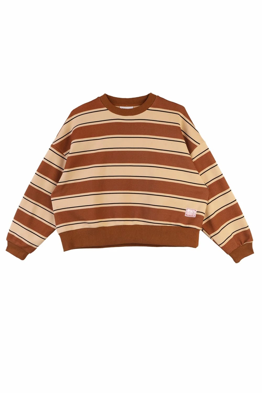 Gene Sweater - Chocolate Rugby Stripe