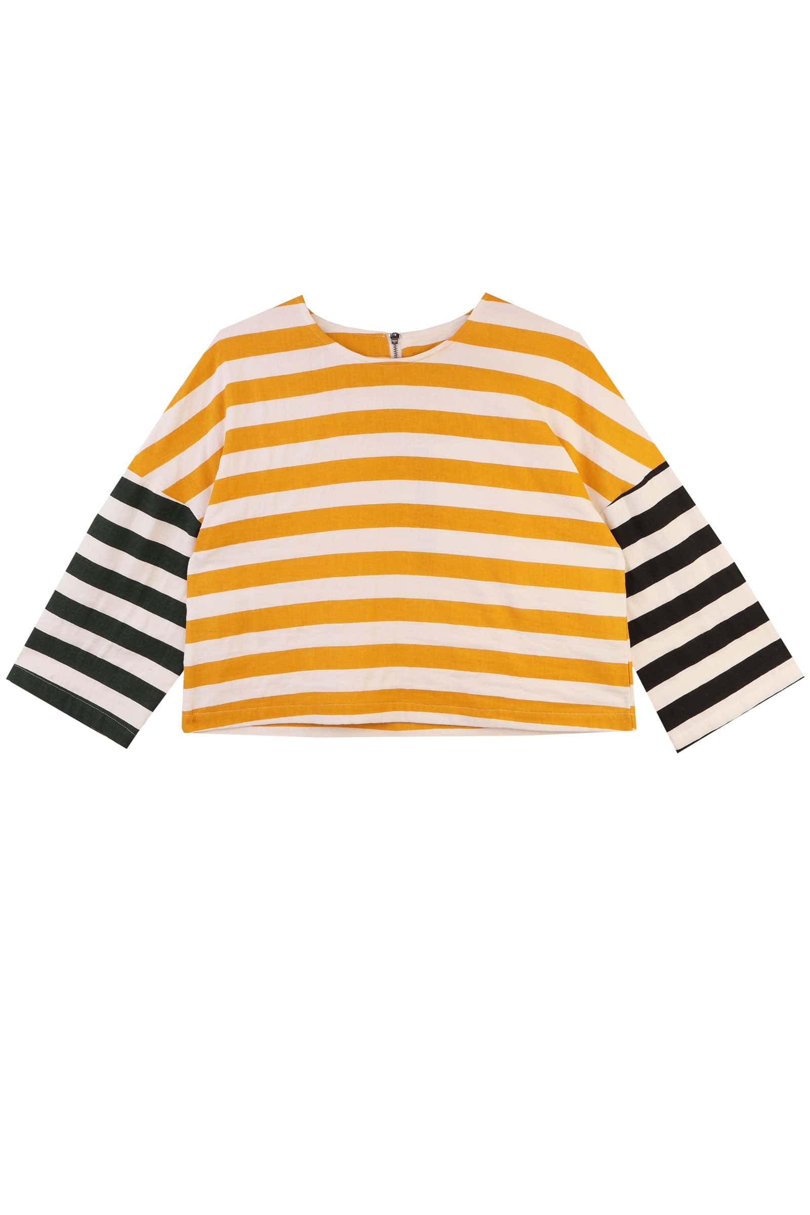 Carr Top - Patchwork Stripe