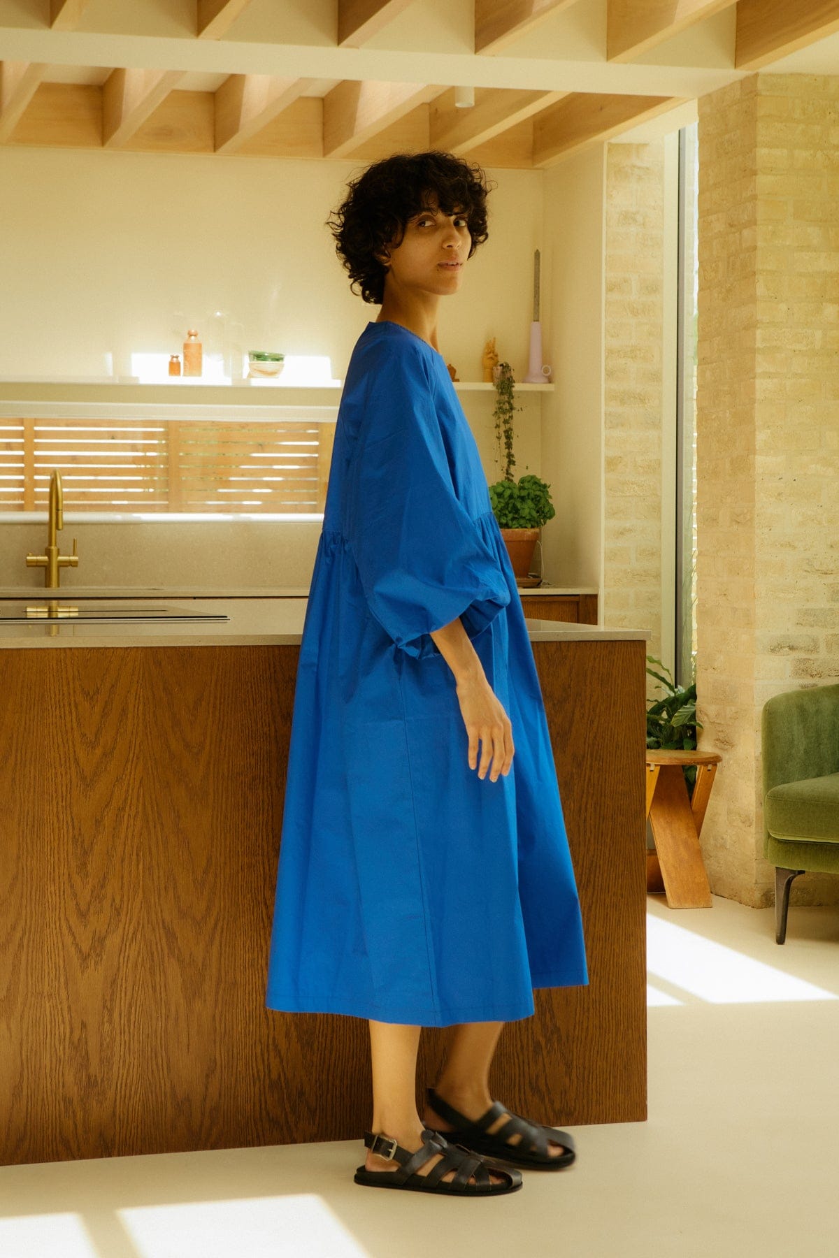 Apollo Dress - Cobalt