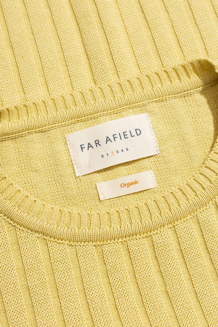 Jards Ribbed Vest - Dusk Yellow