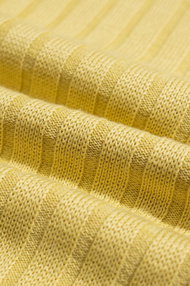 Jards Ribbed Vest - Dusk Yellow