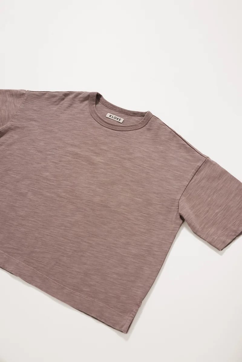 Overdyed Obelisk Tee - Nut Brown