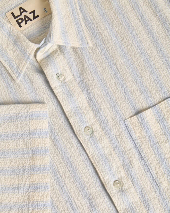 Alegre - Pale Blue Stripes
