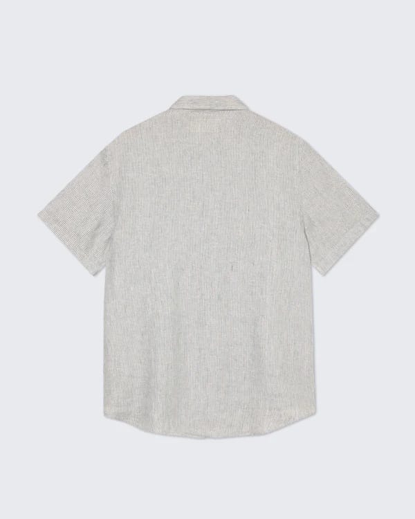 Silveira - Green Striped Linen