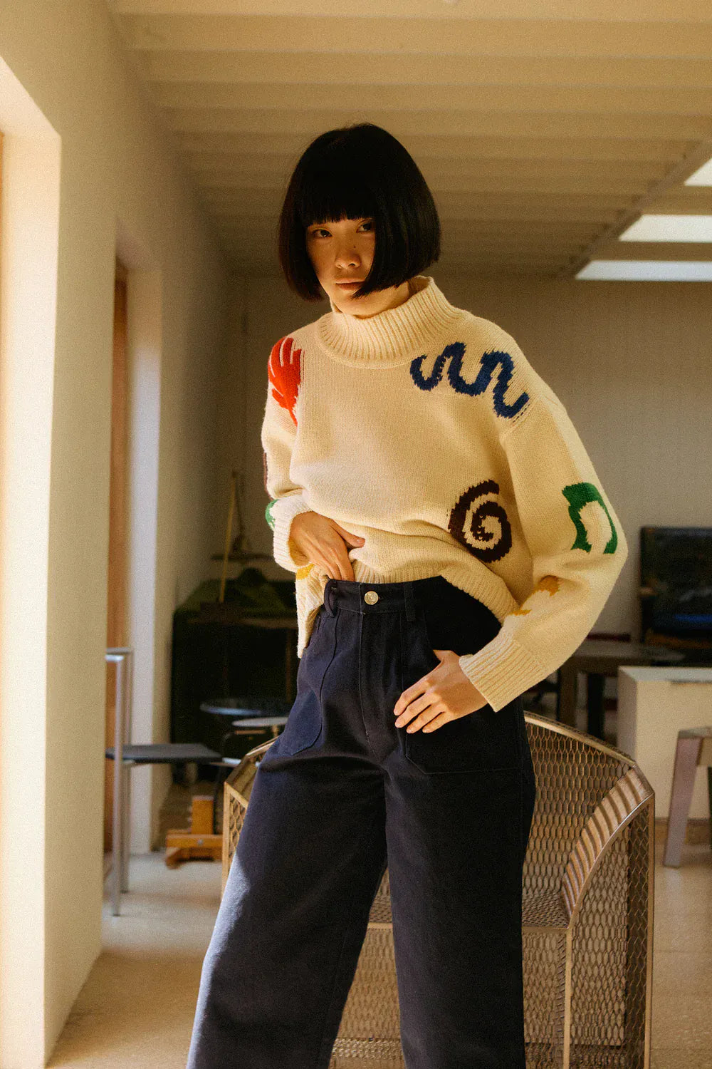Miro Knit - Ecru