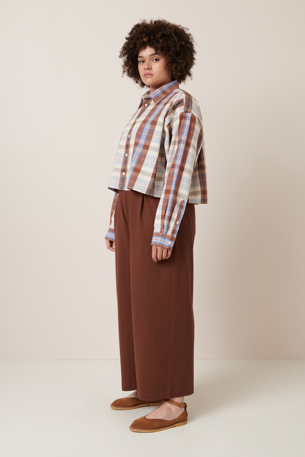 Lauren Shirt - Terra Check
