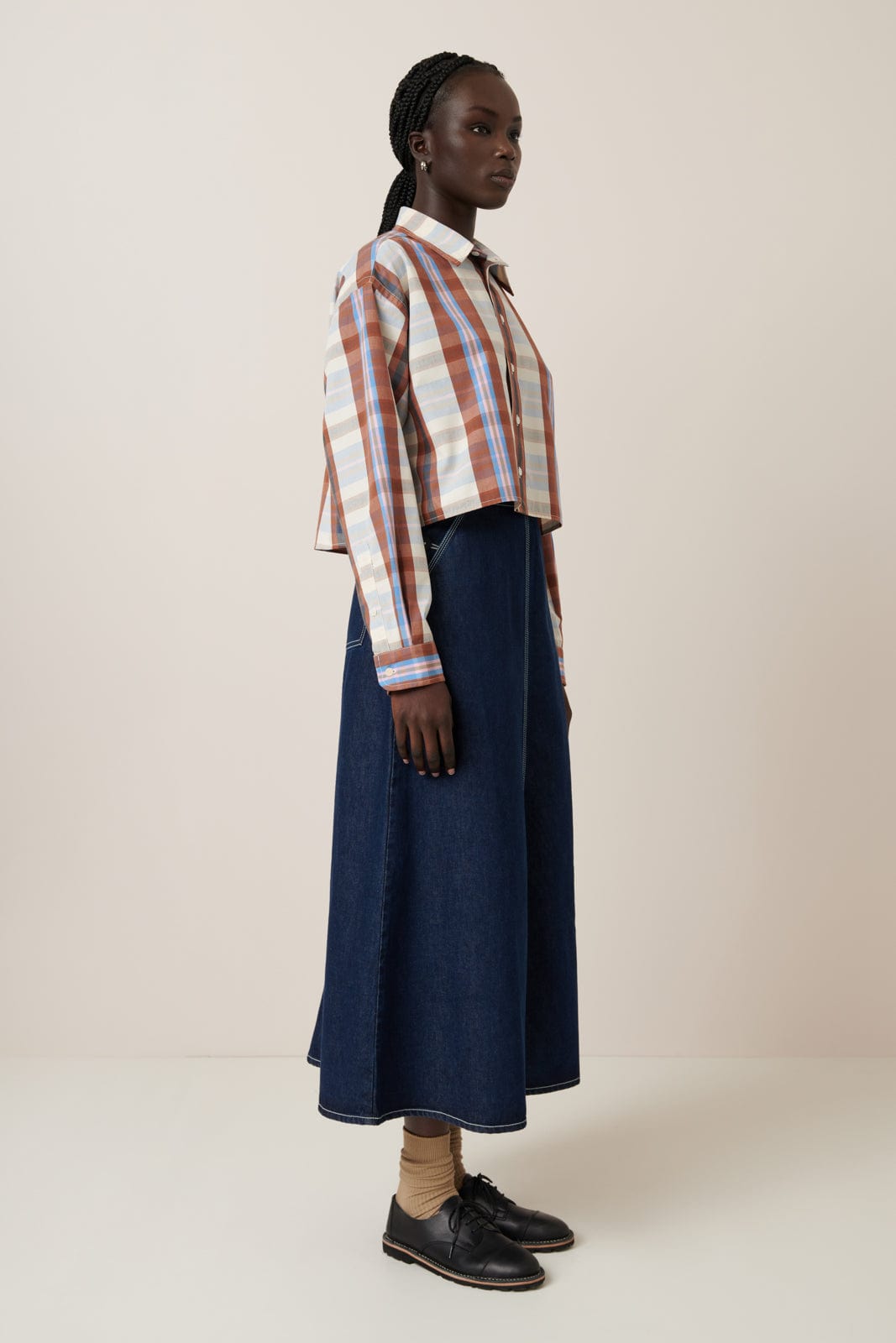 Lauren Shirt - Terra Check