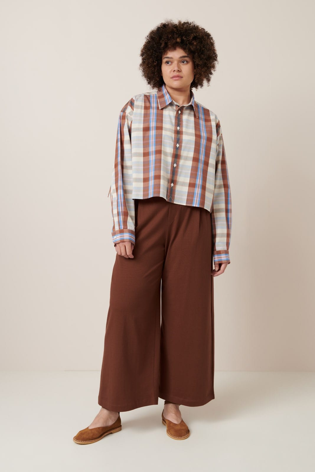 Lauren Shirt - Terra Check