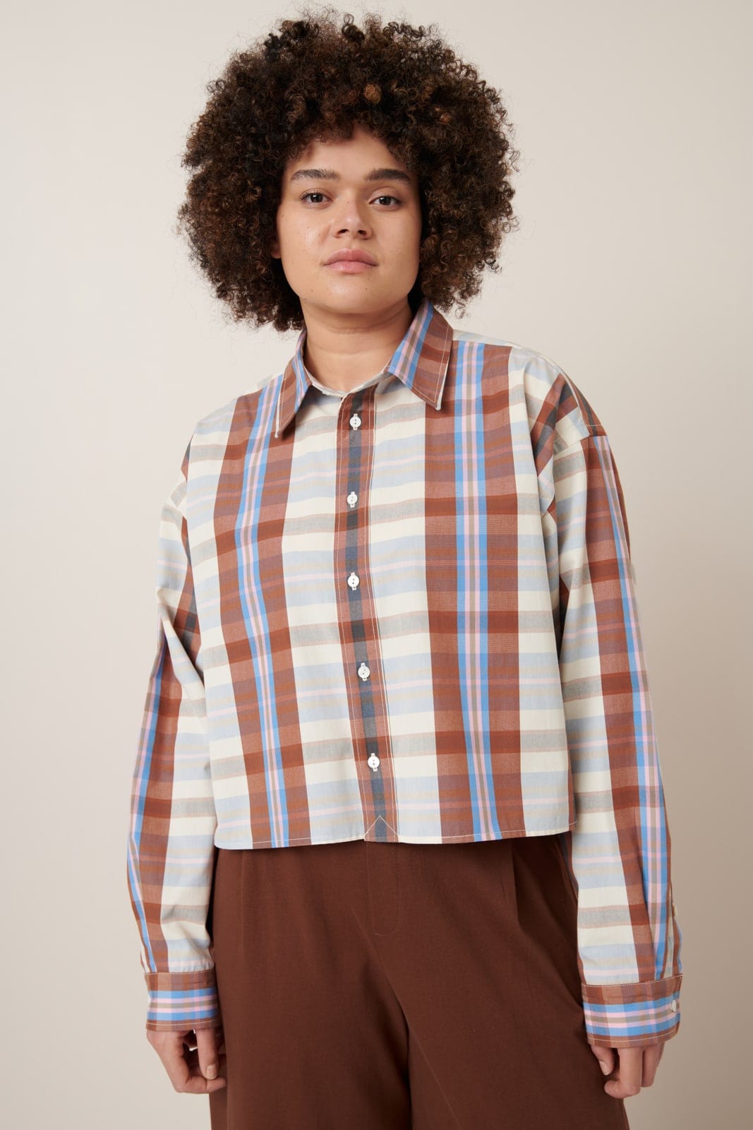 Lauren Shirt - Terra Check