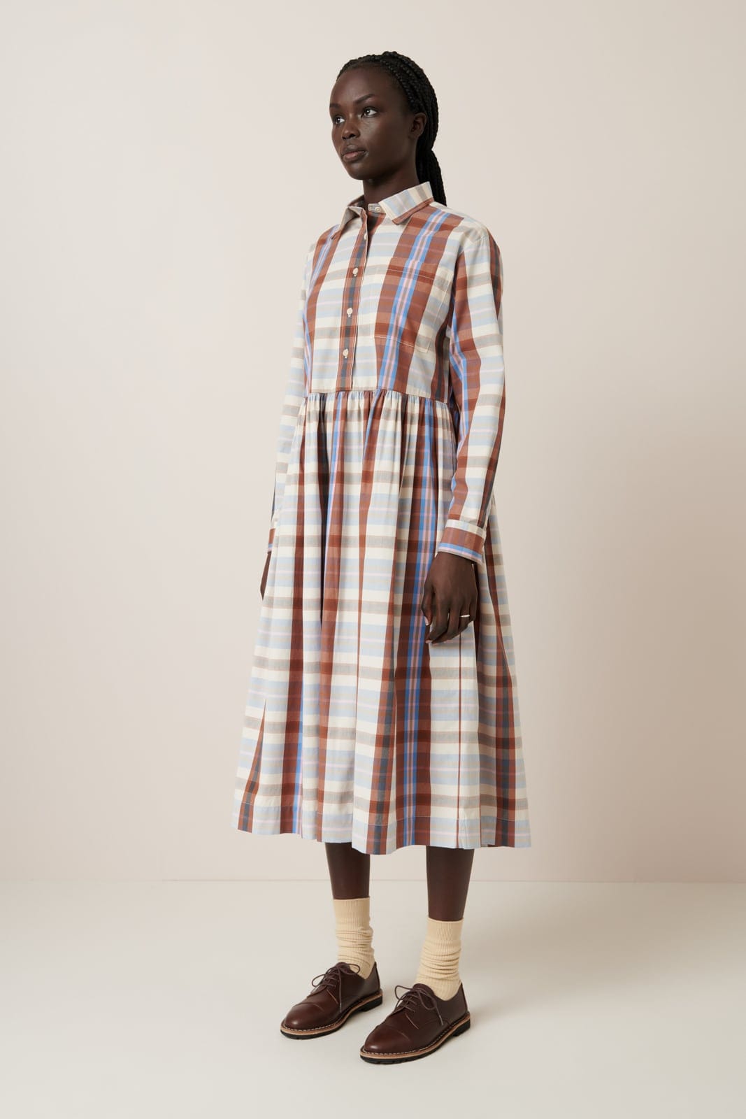 Lee Dress - Terra Check