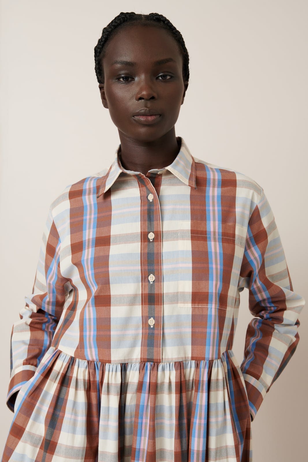 Lee Dress - Terra Check
