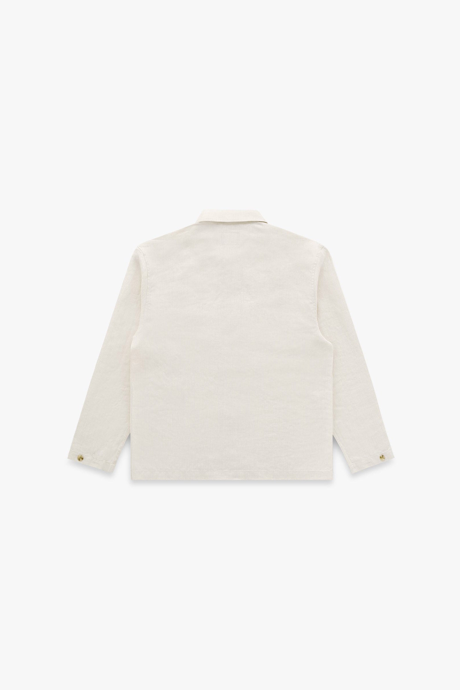 Mafra Linen Overshirt - Taupe