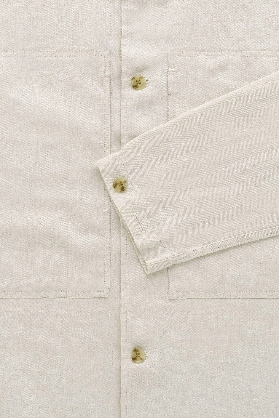 Mafra Linen Overshirt - Taupe