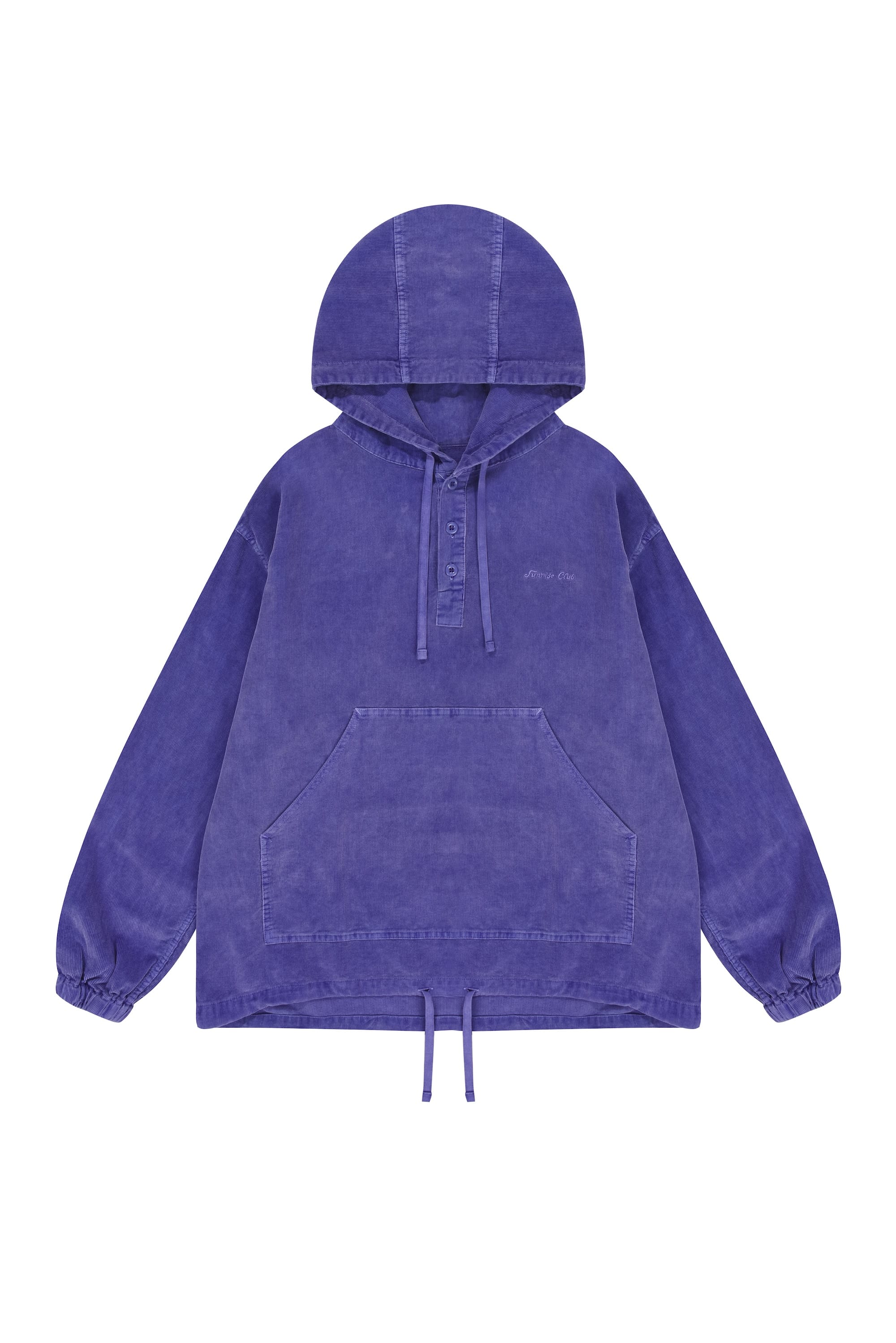 Pigment Corduroy Anorak - Purple