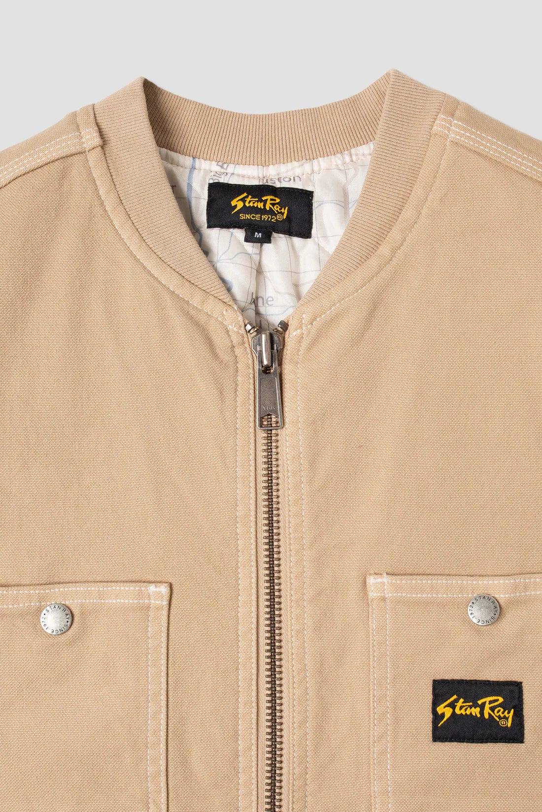 Porkchop Vest - Antique Khaki Duck