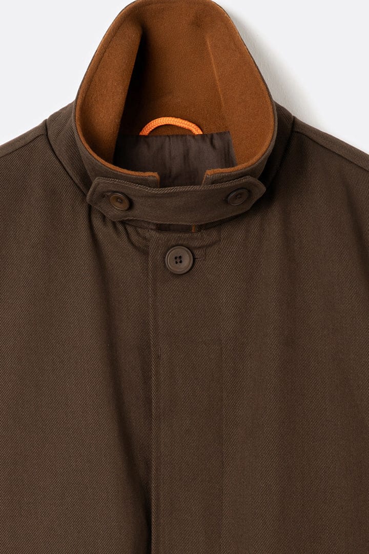 Bellow Car Coat - Brown