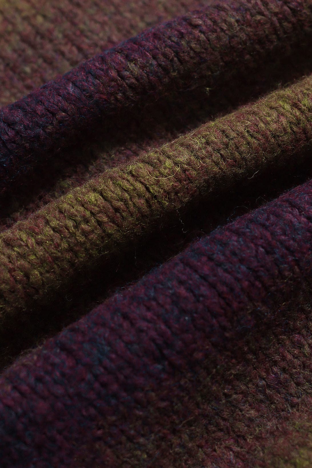 Buckley Cardigan - Purple / Green Ombre
