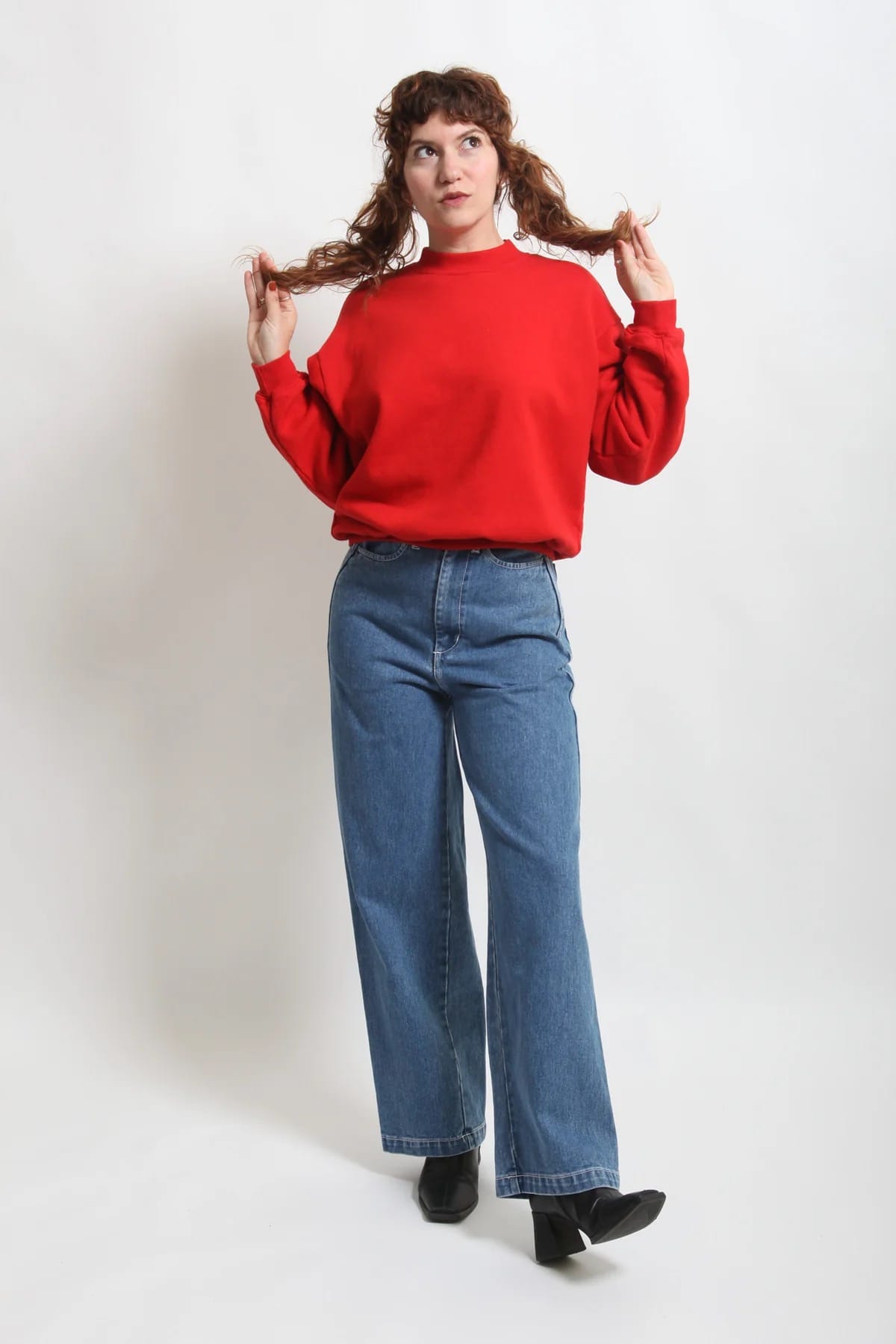 Parc Sweatshirt - Ruby
