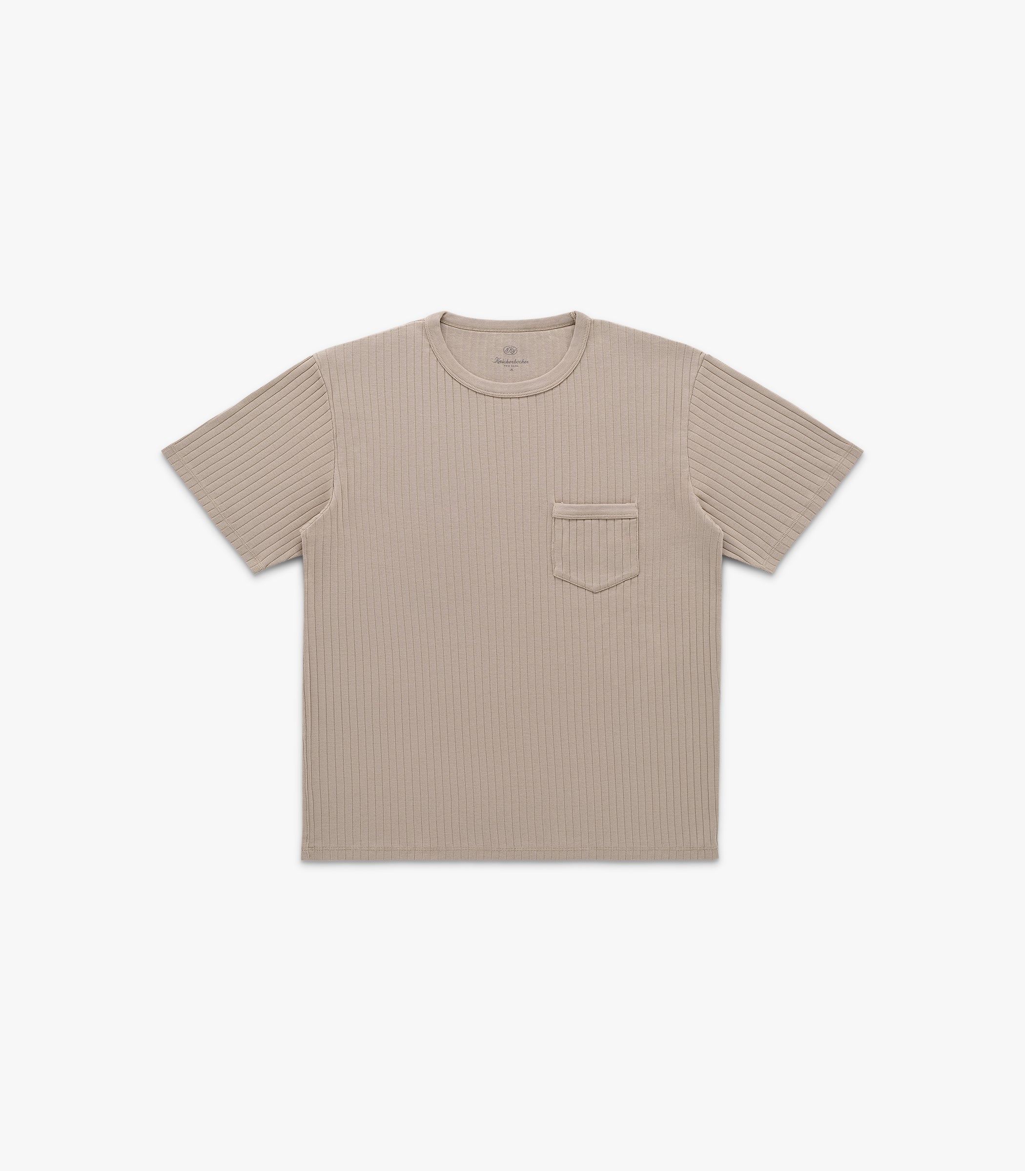 Rib Pocket T-Shirt - Dune