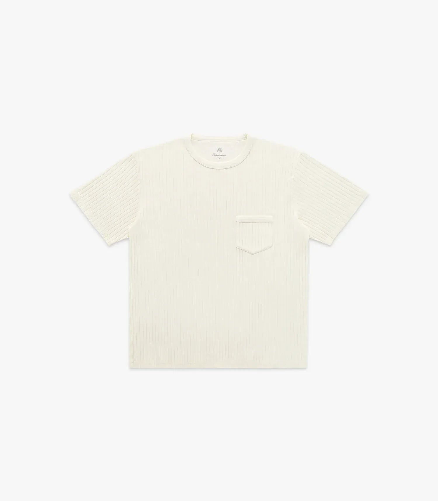 Rib Pocket T-Shirt - Milk
