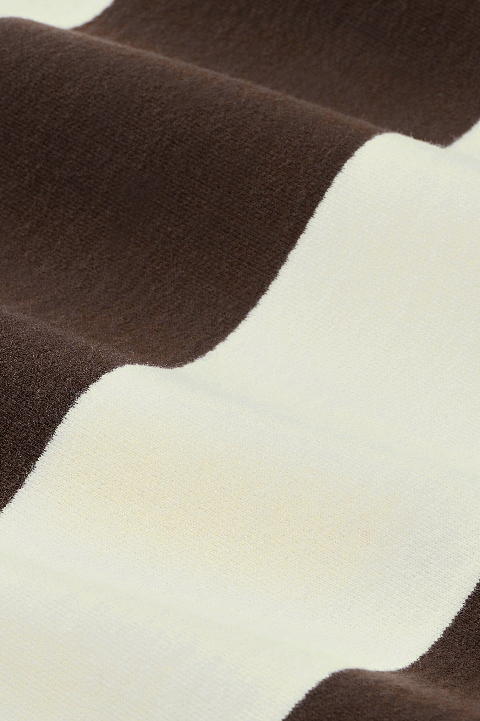 Rugby Polo Sweatshirt - Mushroom / Brown