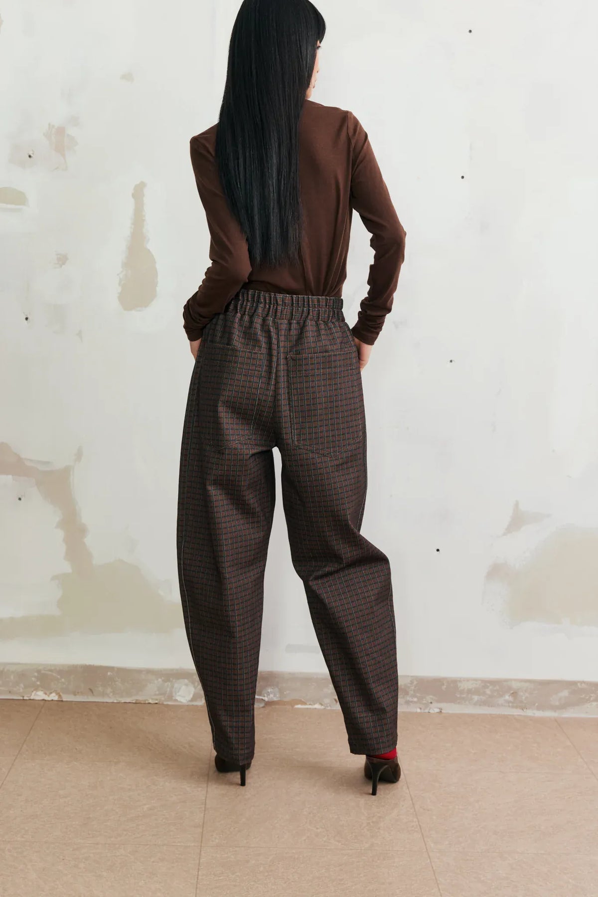 Spike Pant - Black Squares