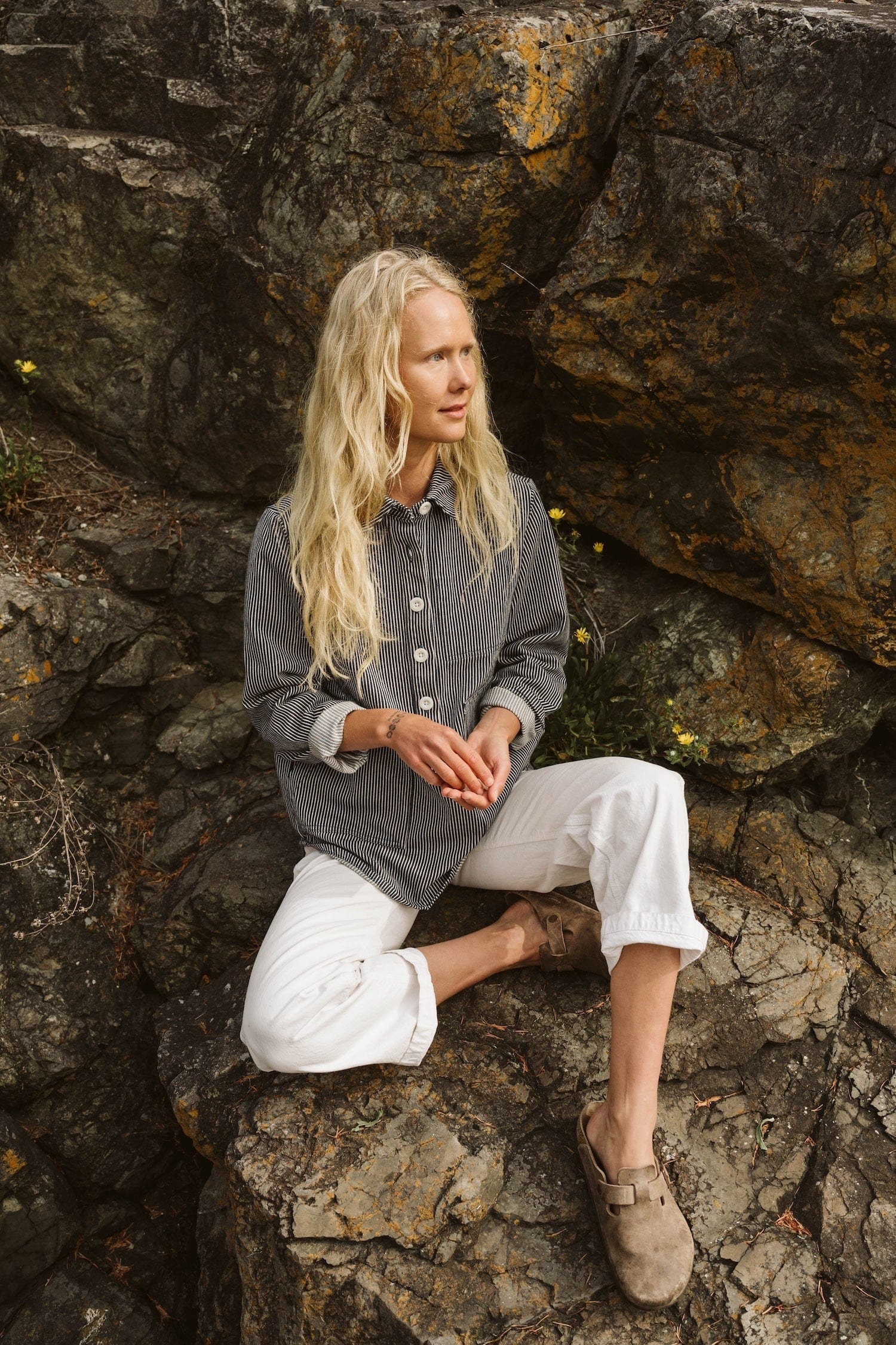Curtis Top - Hickory Stripe