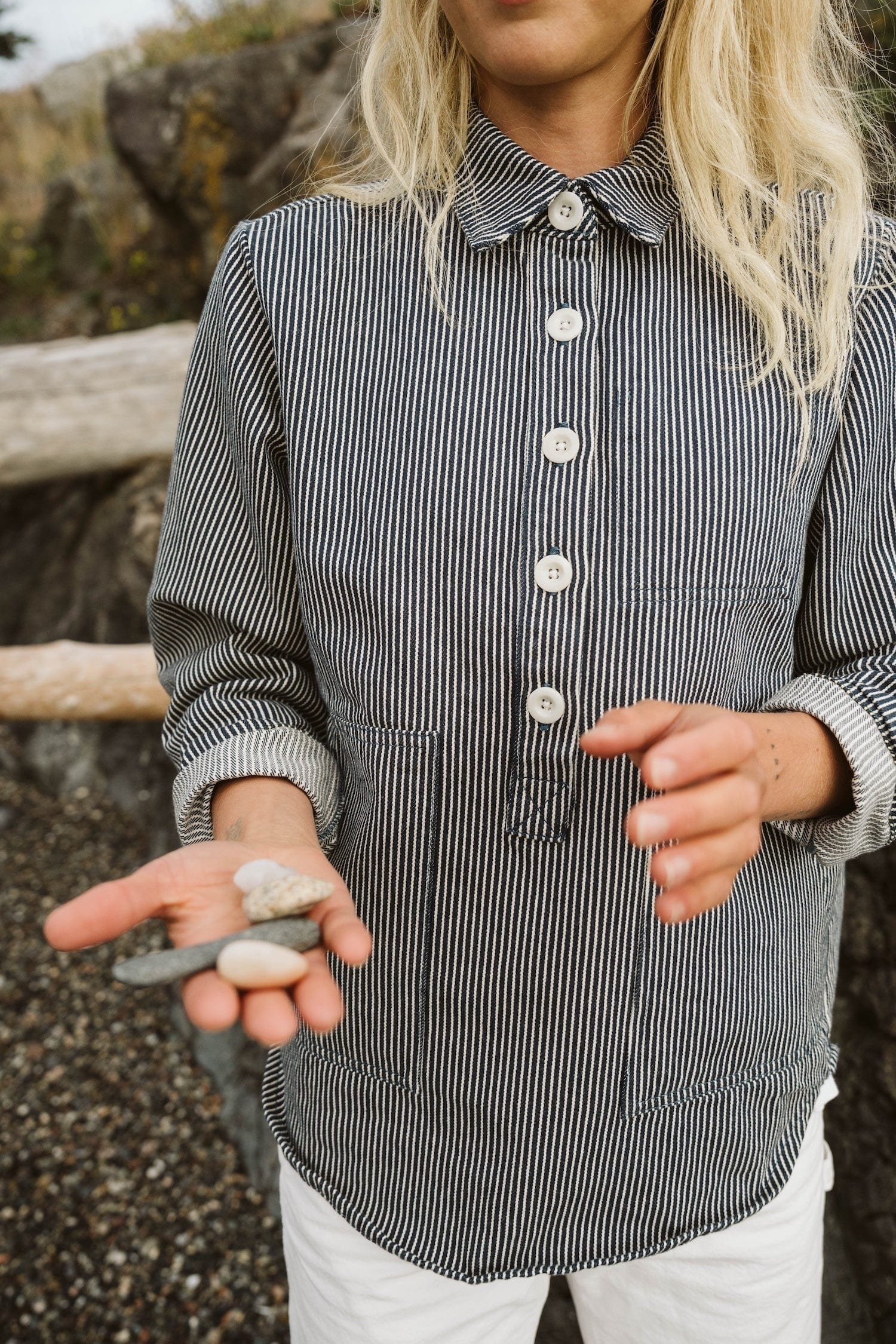 Curtis Top - Hickory Stripe