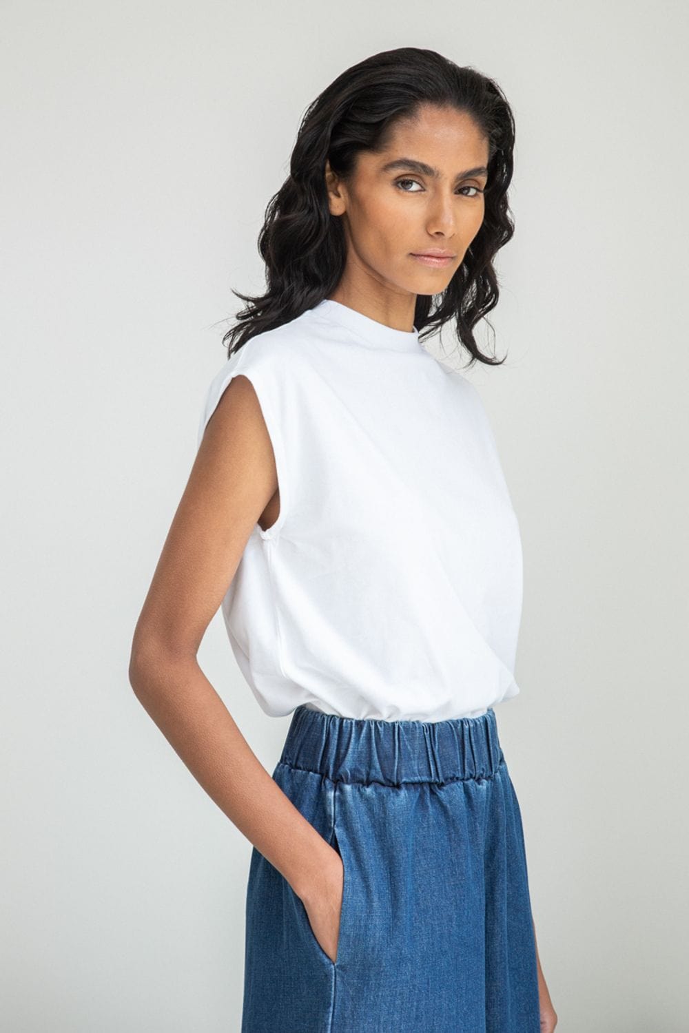 Aukai Top - White