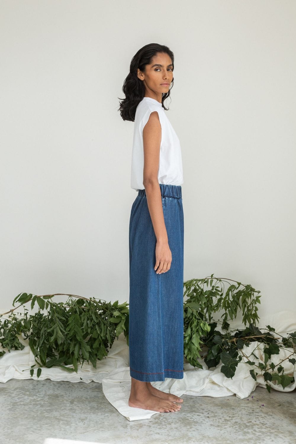 Evora Leigh Pants - Midnight