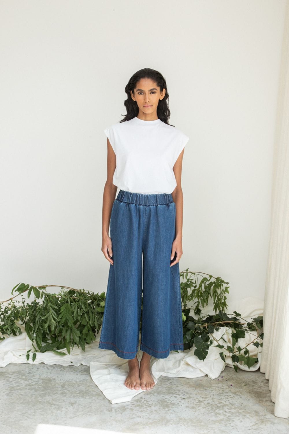Evora Leigh Pants - Midnight