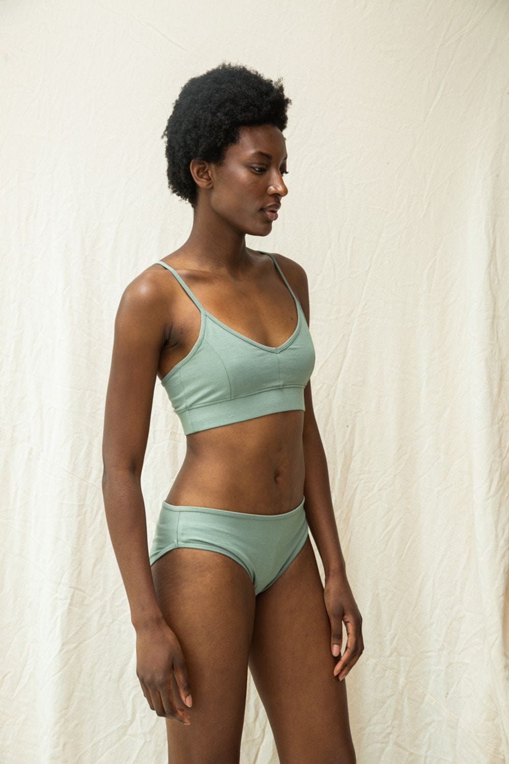 Nyra Bralette - Pistachio