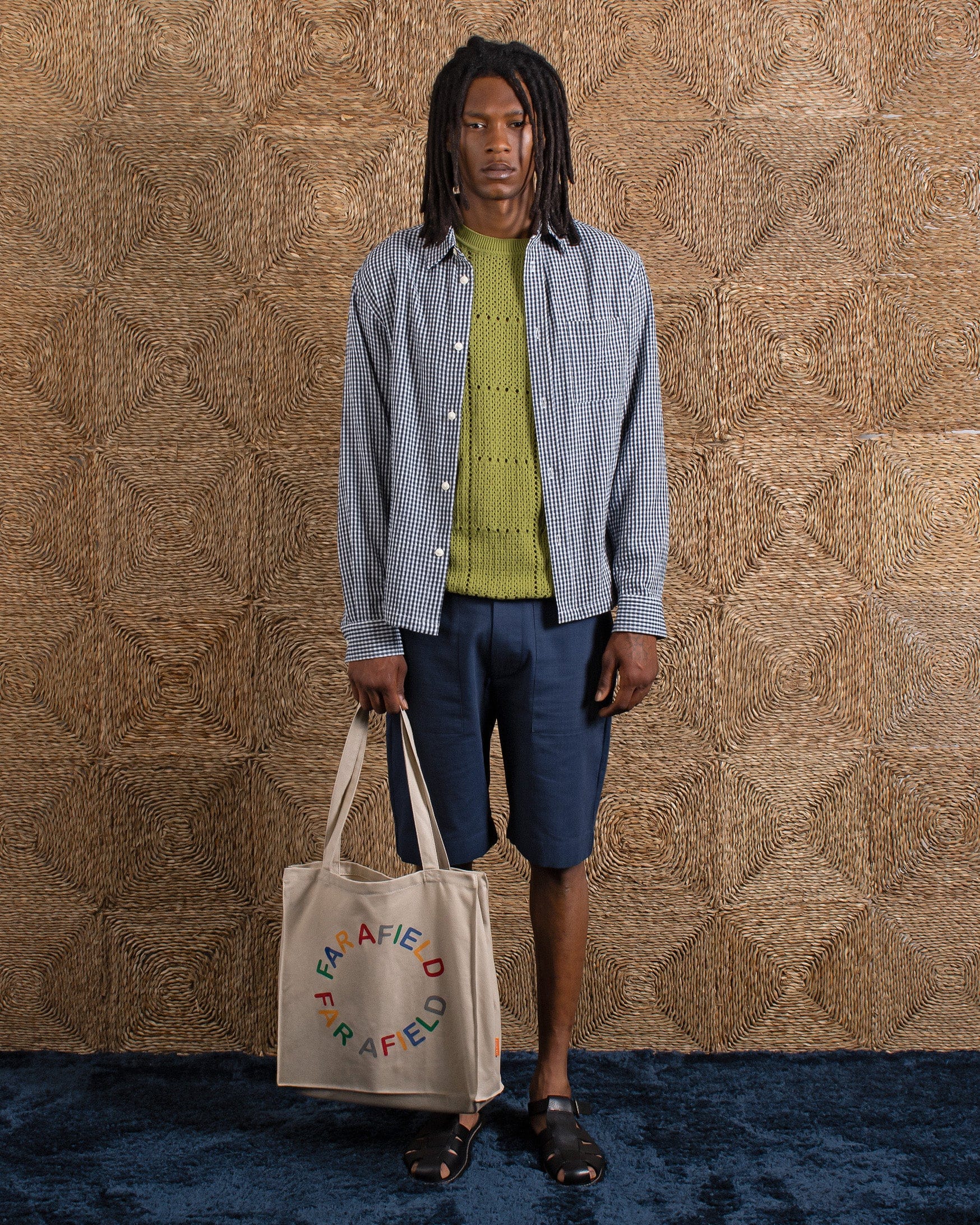 Crochet Crewneck - Green