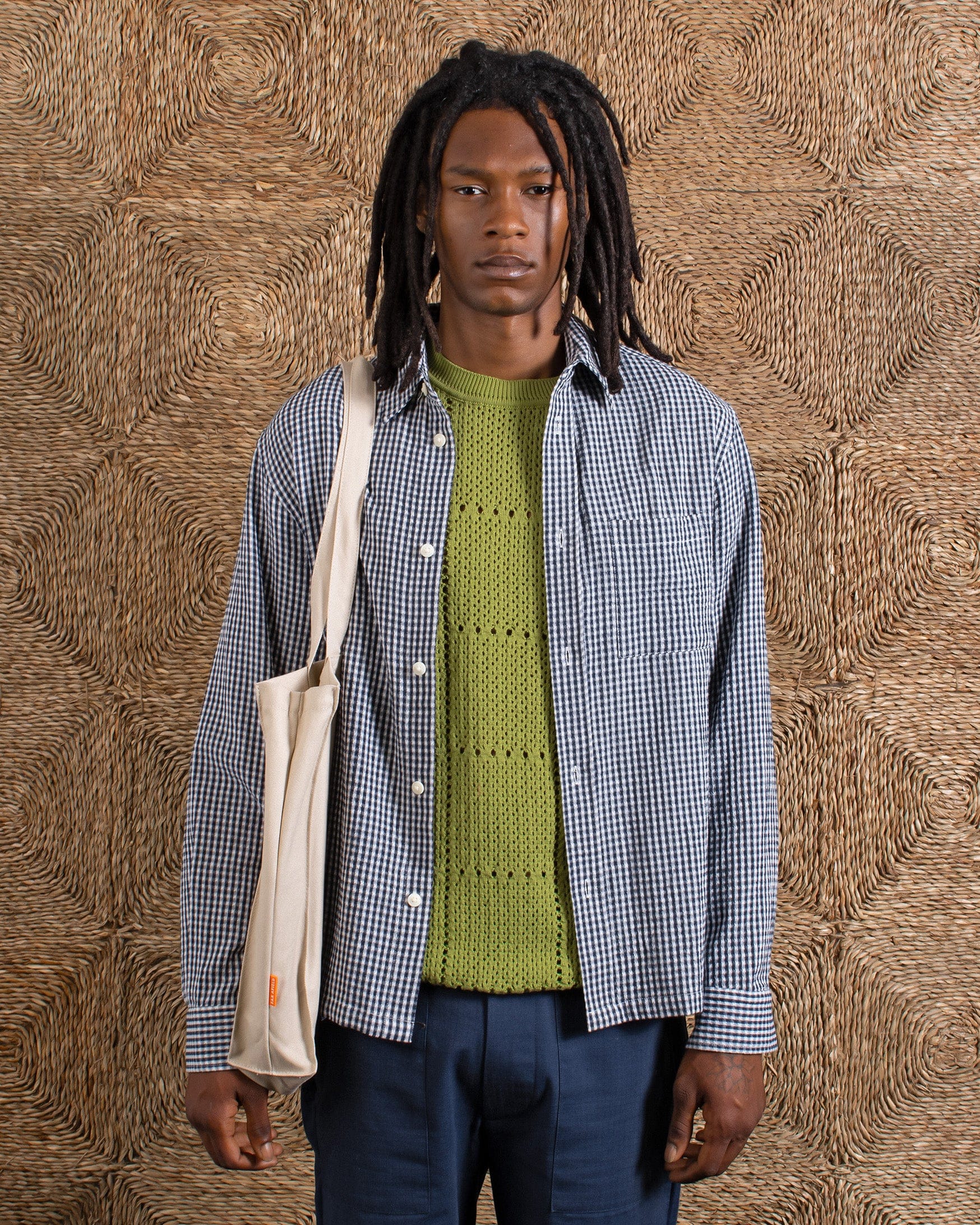 Crochet Crewneck - Green