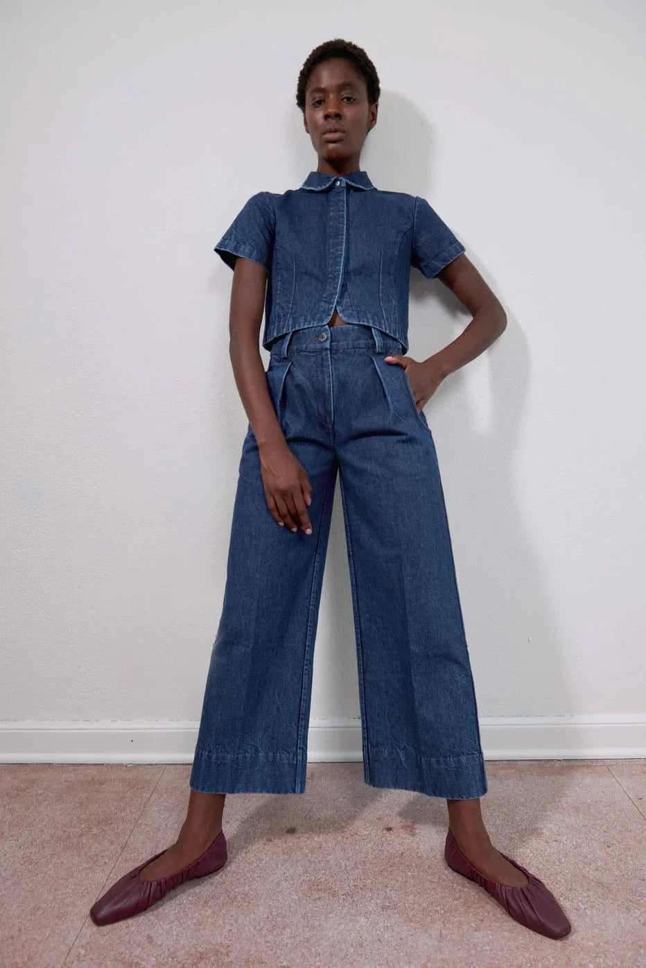 Sebastian Top - Indigo Denim