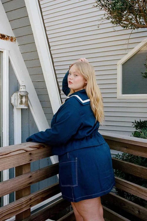 Shell Utility Skort - Navy