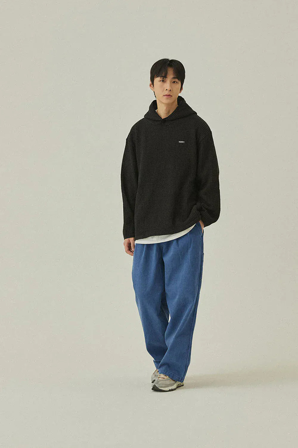 Two Tuck Wide Kation Pants - Blue