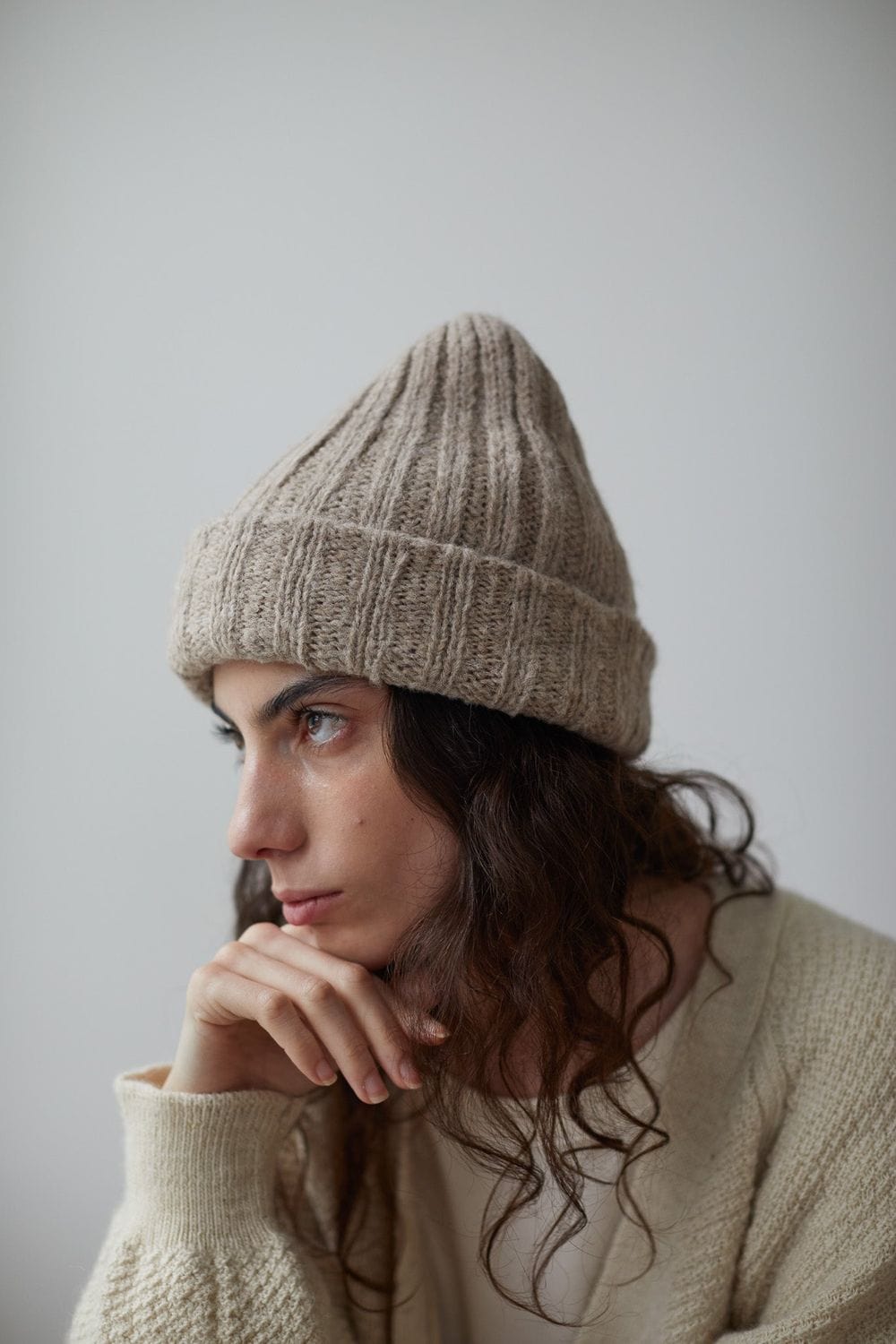 Rib Hat - Oatmeal