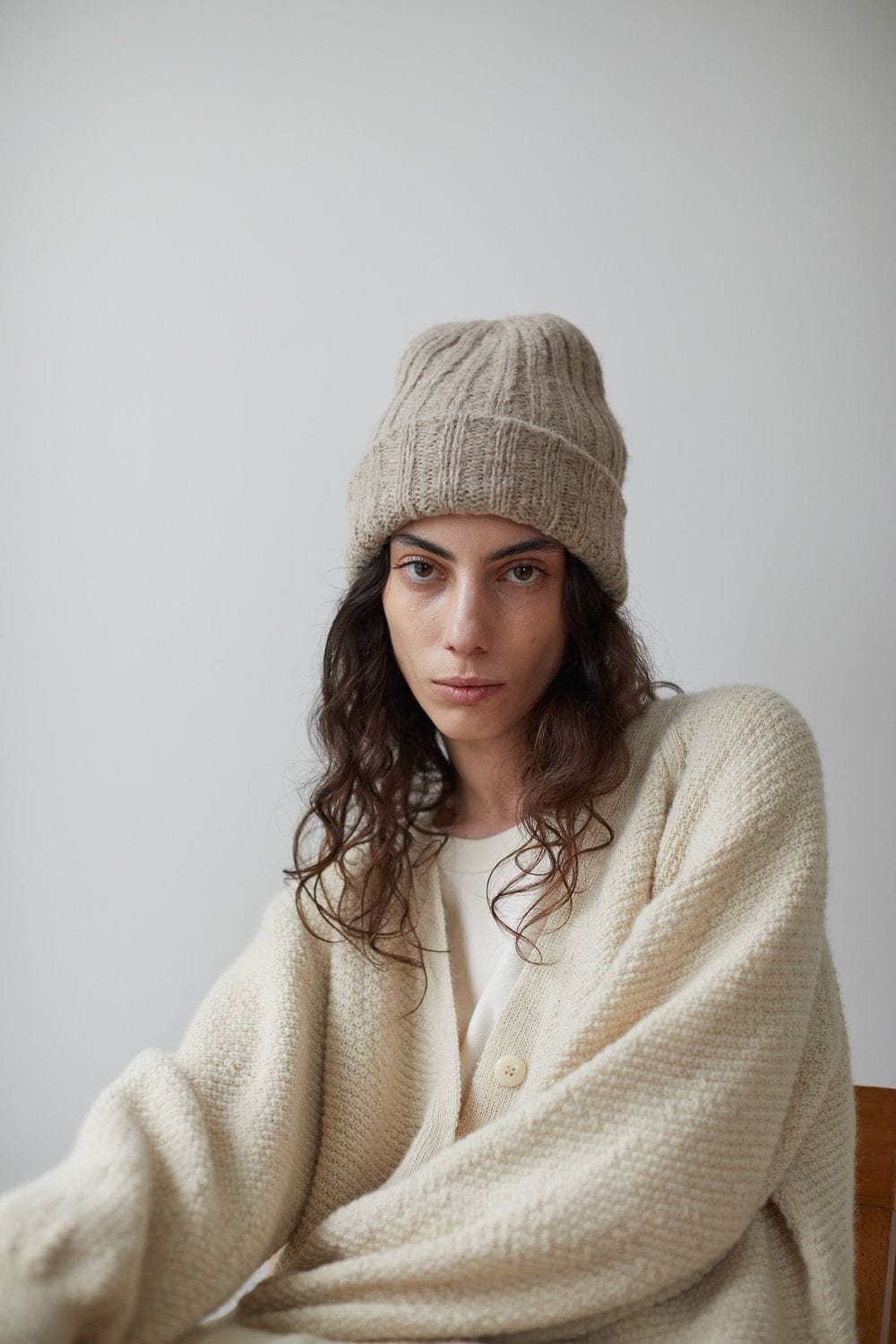 Rib Hat - Oatmeal