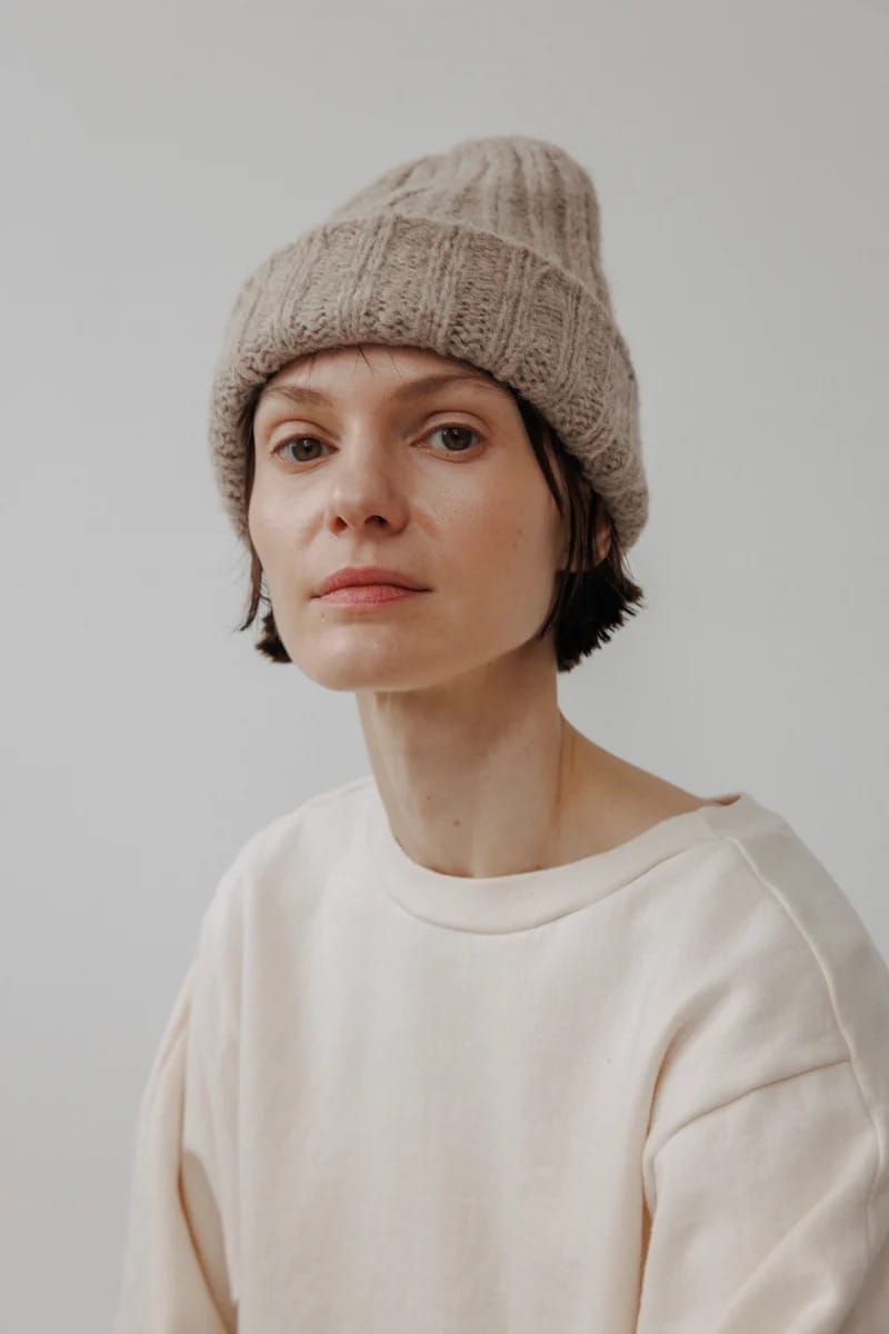Rib Hat - Oatmeal