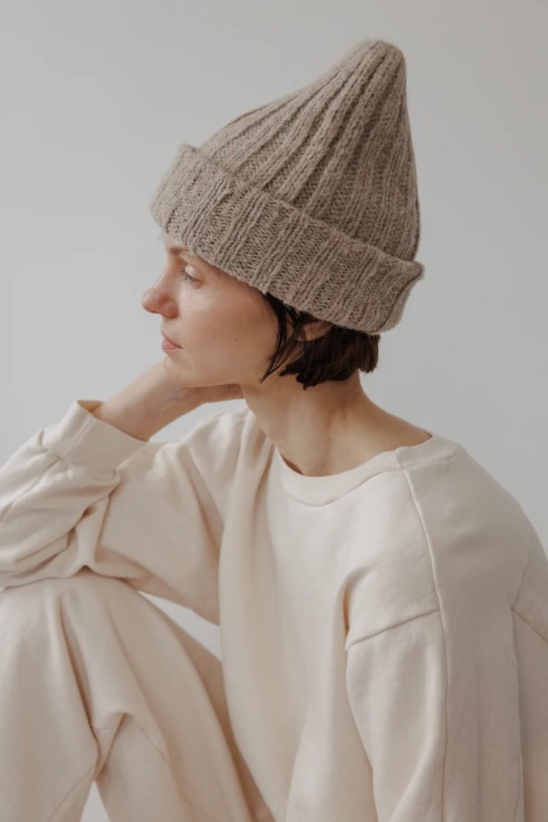 Rib Hat - Oatmeal